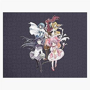 Music Vintage Retro Puella Magi Madoka Magica Gift For Music Fans Jigsaw Puzzle