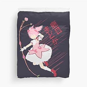 Mens Funny Puella Magi Madoka Magica for Music Fans Duvet Cover