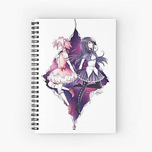 Madoka and Homura Spiral Notebook