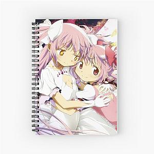 madoka magica official art madoka kaname  Spiral Notebook