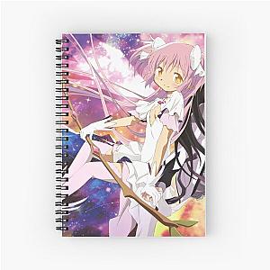 madoka and godoka galaxy Spiral Notebook