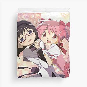 madoka magica madoka and homura Duvet Cover