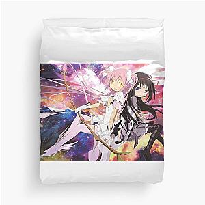 madoka and godoka galaxy Duvet Cover