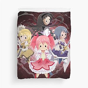 Madoka magica Chibi Collection Duvet Cover