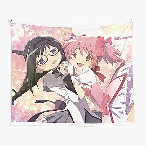 madoka magica madoka and homura Tapestry