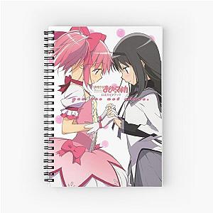 Puella Magi Madoka Magica the Movie poster Spiral Notebook