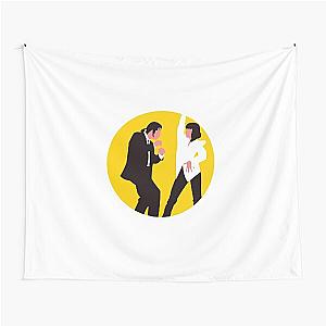 Pulp Fiction - John Travolta and Quentin Tarantino Tapestry