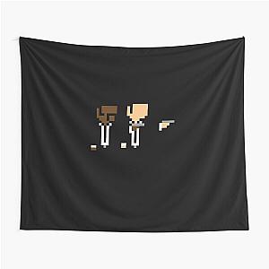 Pulp Fiction Sticker Tapestry