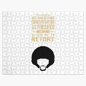 Pulp Fiction Jules Quote Silhouette Jigsaw Puzzle