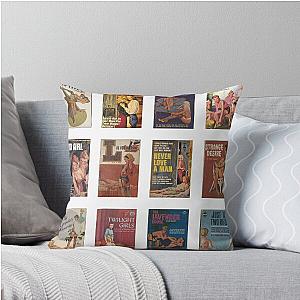 Lesbian Pulp Throw Pillow