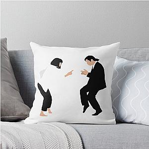 Pulp Fiction Dancing Scene Throw Pillow
