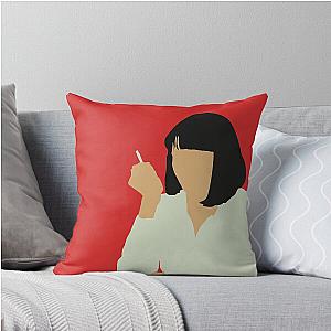 Uma Thurman Pulp Fiction Throw Pillow