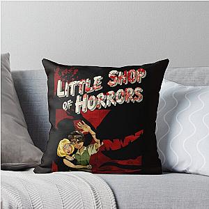Little Shop of Horrors Pulp Style Throw Pillow
