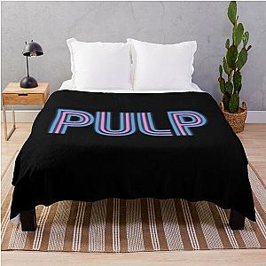 Neon Pulp Logo Throw Blanket