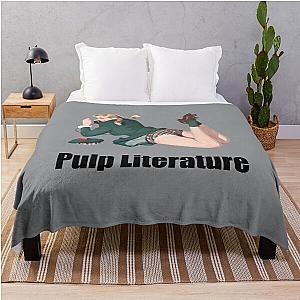 Pulp Literature Throw Blanket