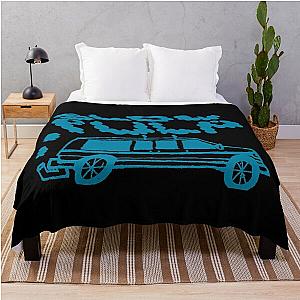 Vintage Car Slow Pulp Throw Blanket