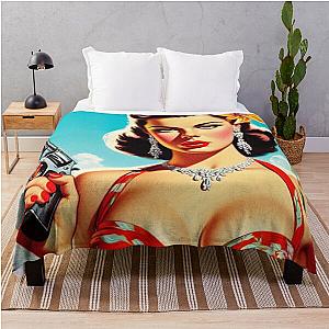 Vintage Summer Throw Blanket