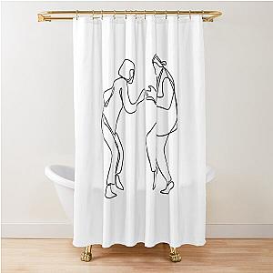 Pulp Fiction: An American neo-noir black comedy crime film Shower Curtain