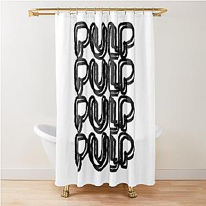 PulP band inspired Shower Curtain