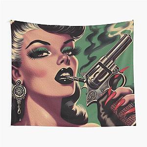 Pulp Girl Tapestry