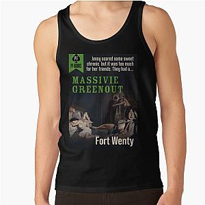 Massive Greenout (Funny Pulp Cover) Tank Top