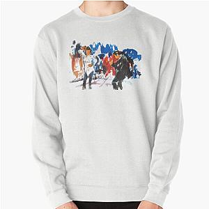 Watercolor Pulp Fiction Pullover Sweatshirt