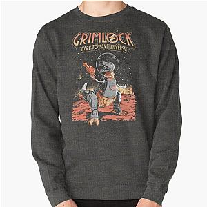 Space Robot Dinosaur Hero Sweatshirt