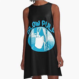 Vintage Grunge Style A-Line Dress