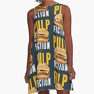Pulp Fiction Alternative Movie Poster A Line Dress