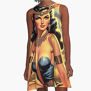 Vintage A-Line Woman Dress