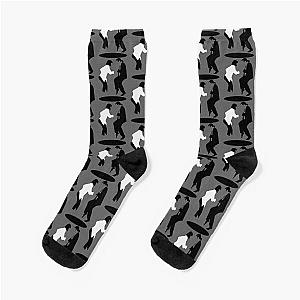 pulp fiction minimalist socks