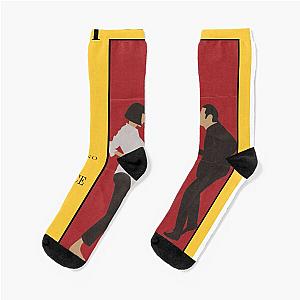 Pulp Fiction Poster Socks