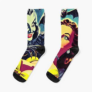 Retro Horror Socks