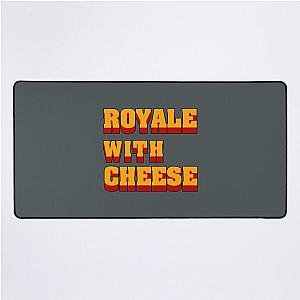 Pulp Fiction Movie Royale with Cheese Desk Mat