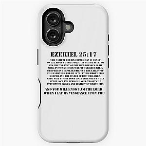 Pulp Fiction iPhone Tough Case Ezekiel 25:17