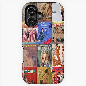 Vintage Lesbian Pulp Fiction iPhone Case