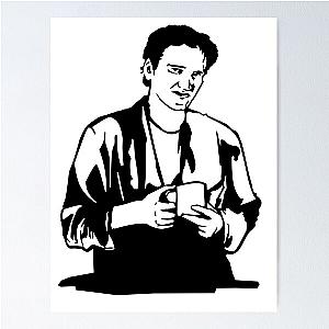 Quentin Tarantino Jimmy's Coffee Pulp Fiction Poster