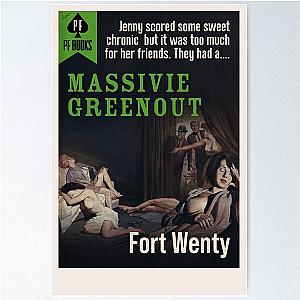 Massive Greenout (Pulp Cover) Poster