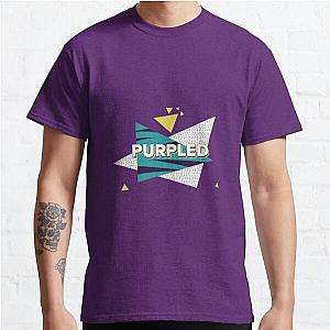 Purpled T-Shirts - Purpled Retro Gamer Art Classic T-Shirt RB1908