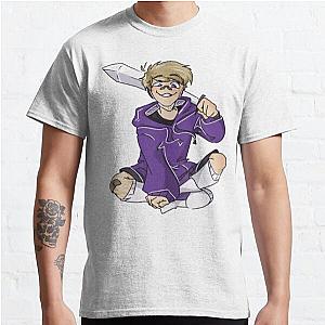 Purpled T-Shirts - Purpled Minecraft Fan Art Graphic Funny Classic T-Shirt RB1908