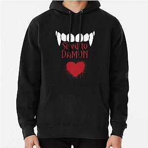 Vampire Diaries Hoodies – Casual I’m sired to Damon! Pullover Hoodie