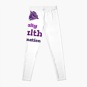 Purpled Leggings - Purpled royalty wealth imagination Leggings RB1908