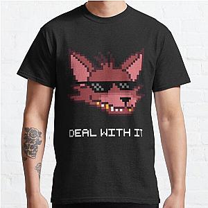 FNAF Merch - Deal With It Pixel Art Classic T-shirt