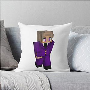 Purpled Pillows - Purpled Minecraft Throw Pillow RB1908