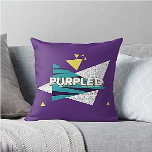 Purpled Pillows - Purpled Retro Gamer Art Throw Pillow RB1908