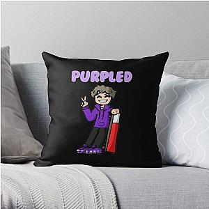 Purpled Pillows - Purpled Throw Pillow RB1908