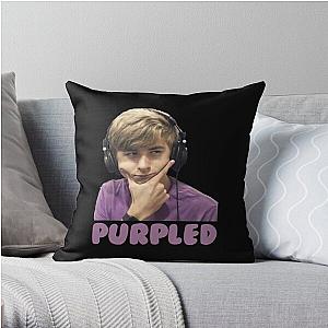 Purpled Pillows - Purpled Throw Pillow RB1908