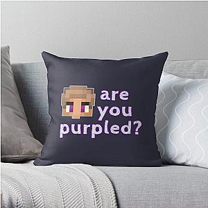 Purpled Pillows - Purpled Minecraft Quotes Throw Pillow RB1908