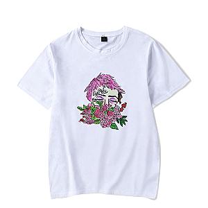 Lil Peep T-Shirts – Lil Peep “Roses” Graphic T-Shirt