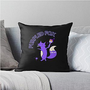 Purpled Pillows - Purpled fox Throw Pillow RB1908